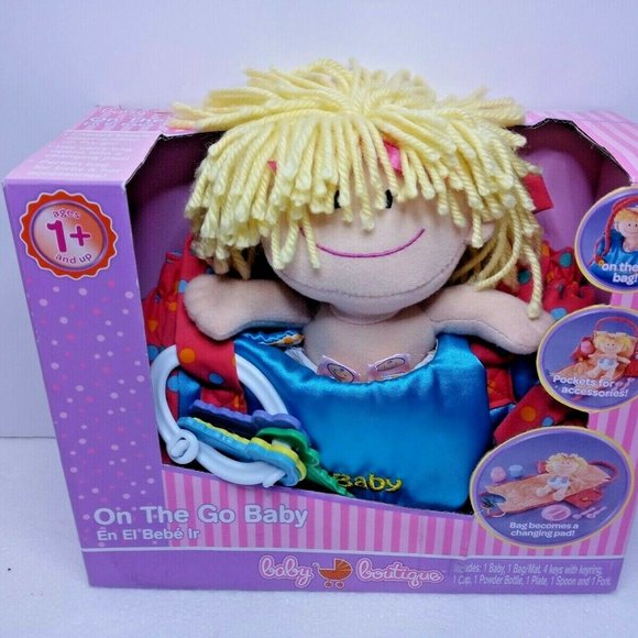 BABY BOUTIQUE BABY On The Go DOLL SOFT Learn Chang - Picture 8 of 10